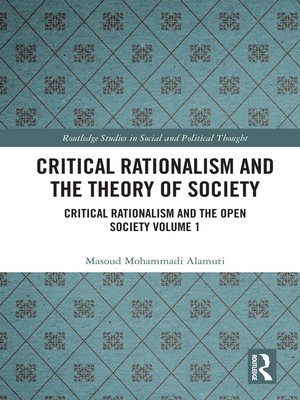 cover image of Critical Rationalism and the Theory of Society